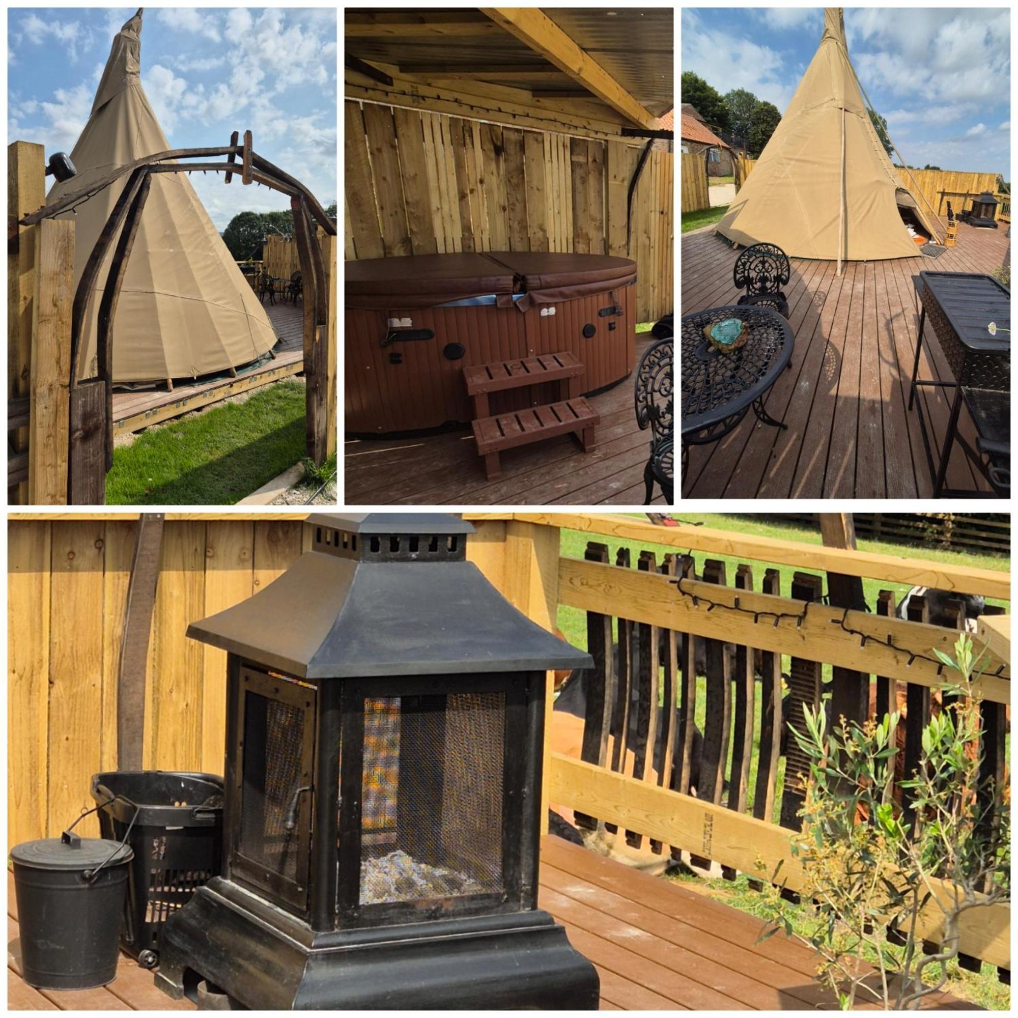 Burtree Country House, Tipi'S, Treehouse & Lodge & House Rooms With Hot Tubs In A Private Garden Thirsk Exterior foto